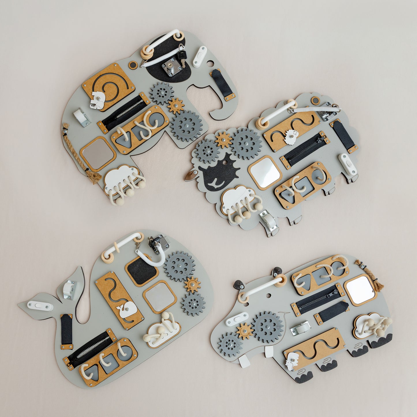 Ellie the Elephant Portable Activity Board