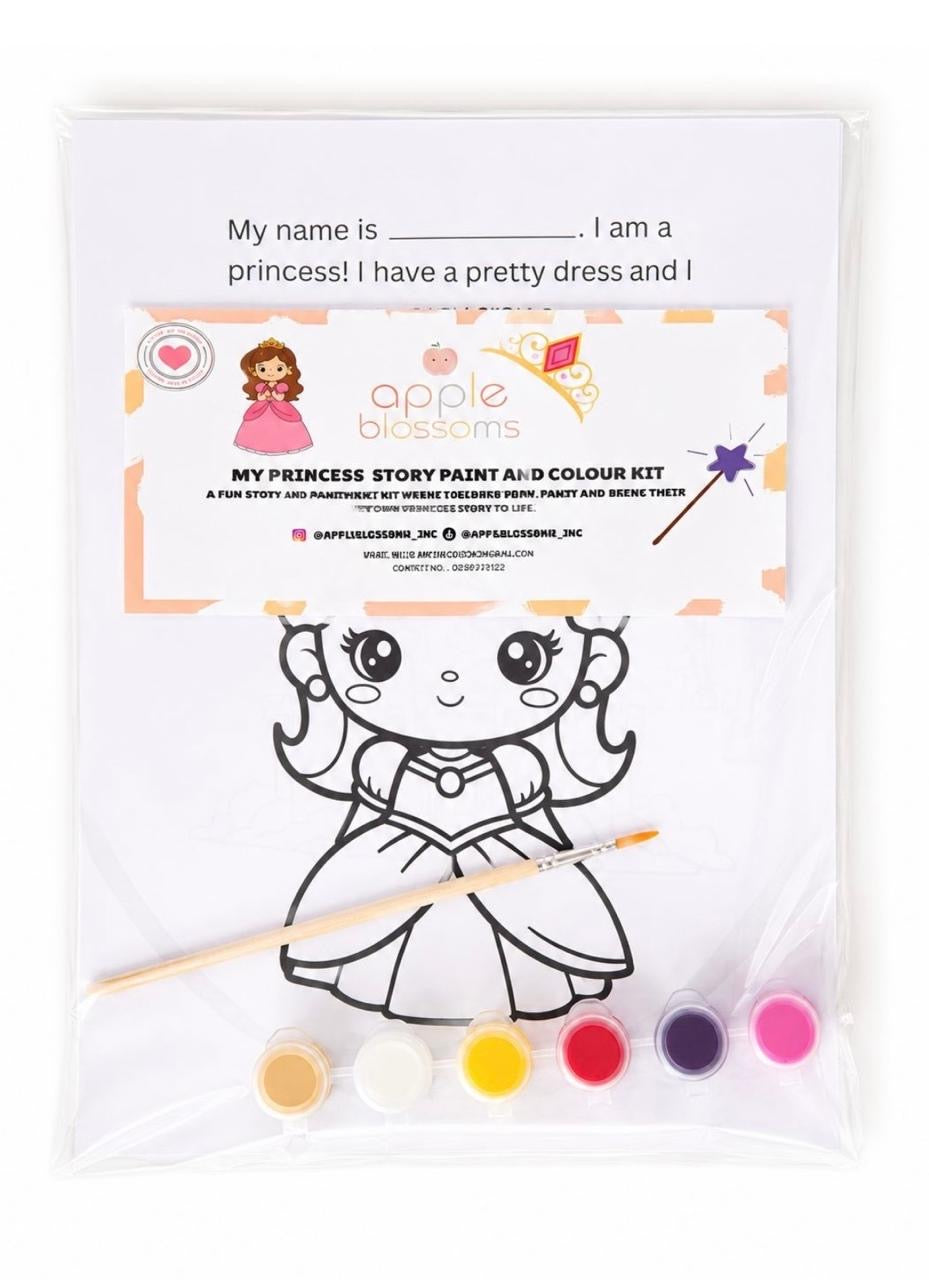 My Princess Story Paint And Colour Kit