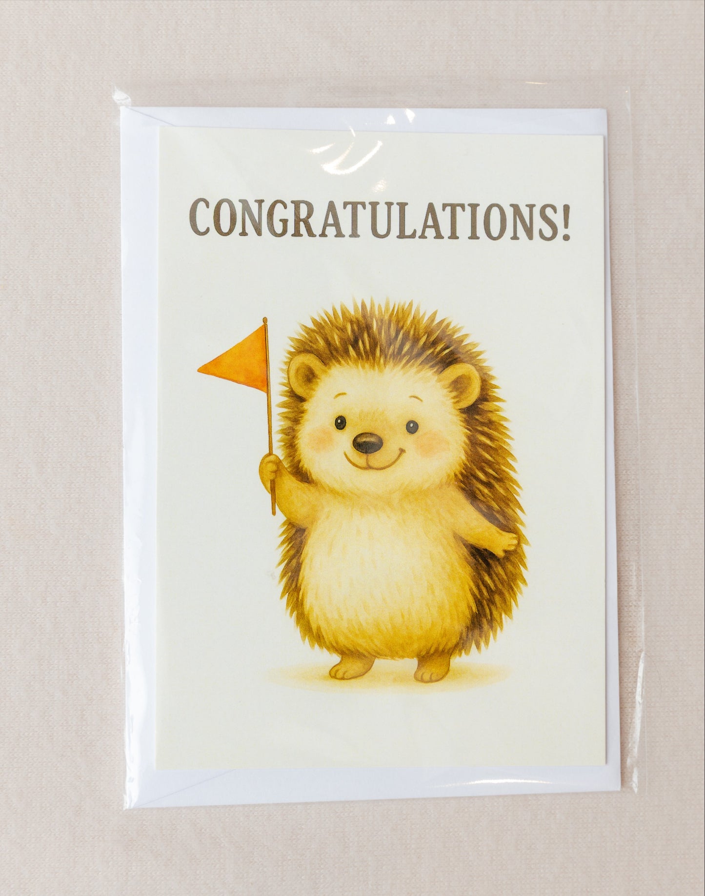 Hedgehog Cards Congratulations
