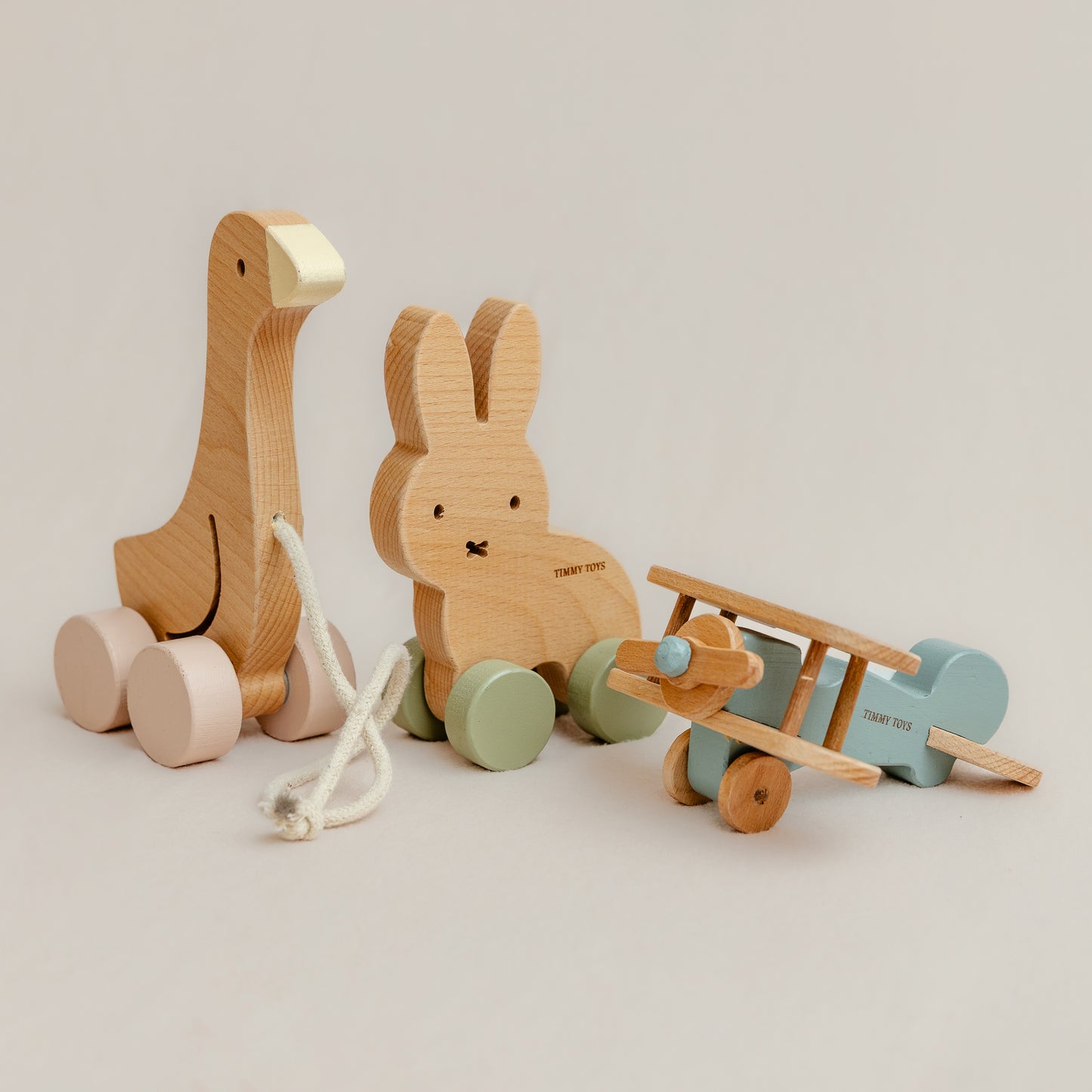 Aeroplane Wooden Baby Toy