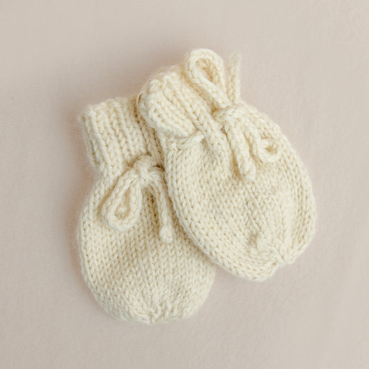 Baby Merino Mittens - 100% Fine Merino Wool