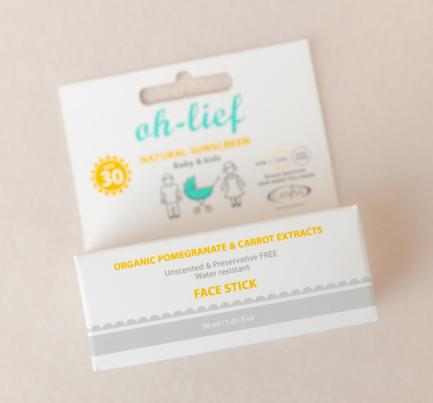 Natural Sunscreen Face Stick