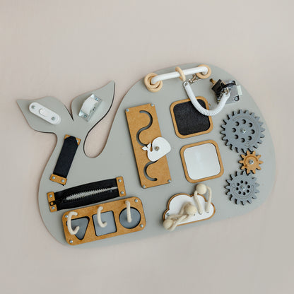 Wally the Whale Portable Activity Board