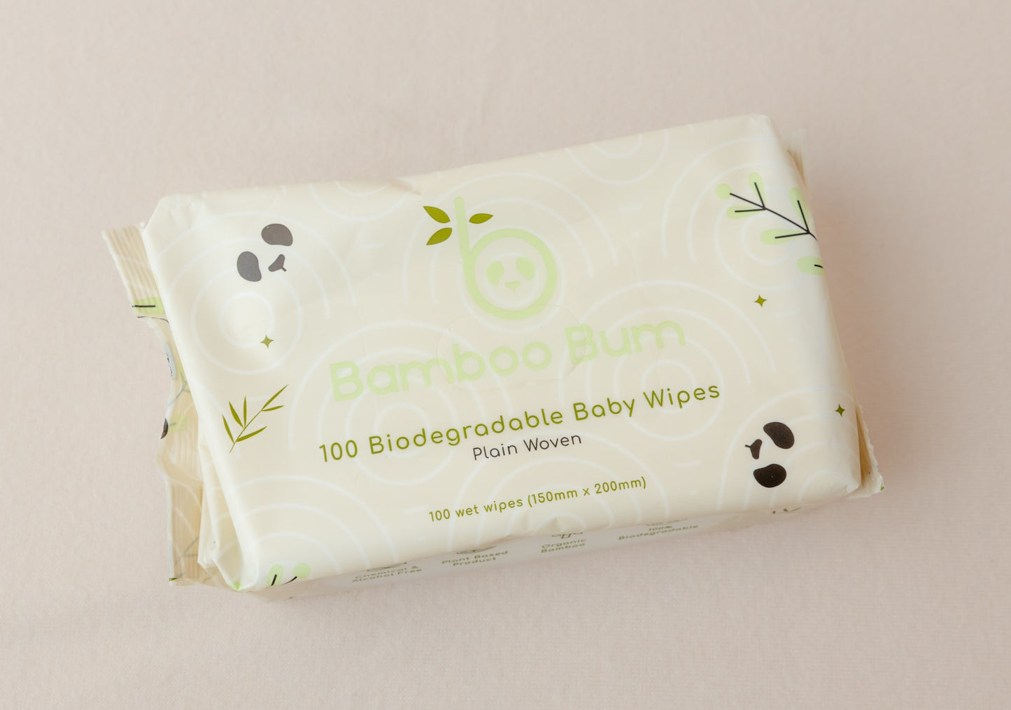 Bamboo Bum Wet Wipes - 100pcs