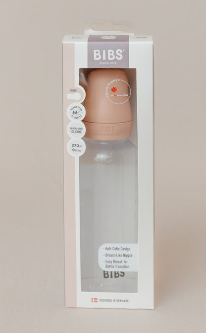 BIBS Baby Bottle Round 1 Pack Medium Flow