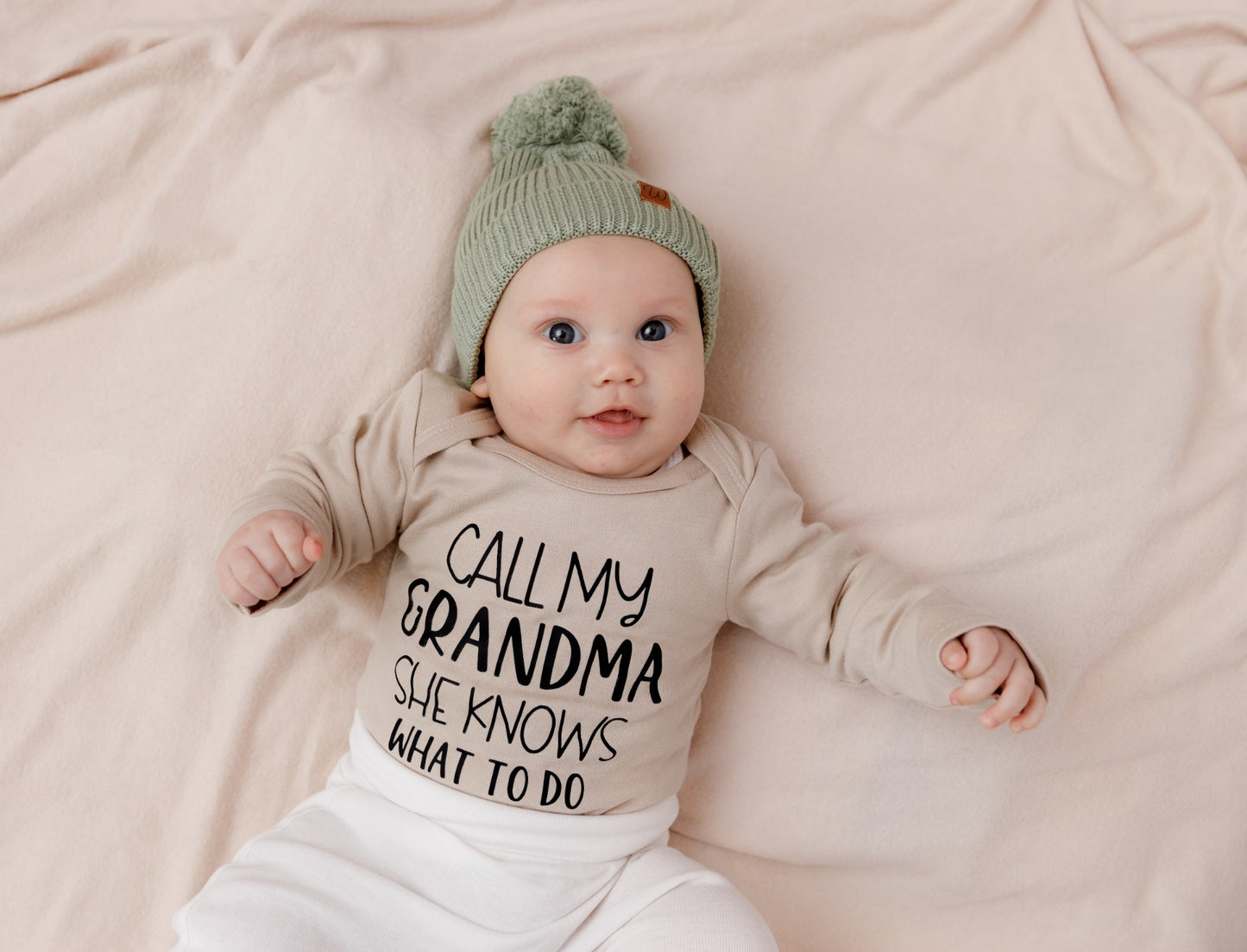 Call My Grandma She Knows What To Do Onesie