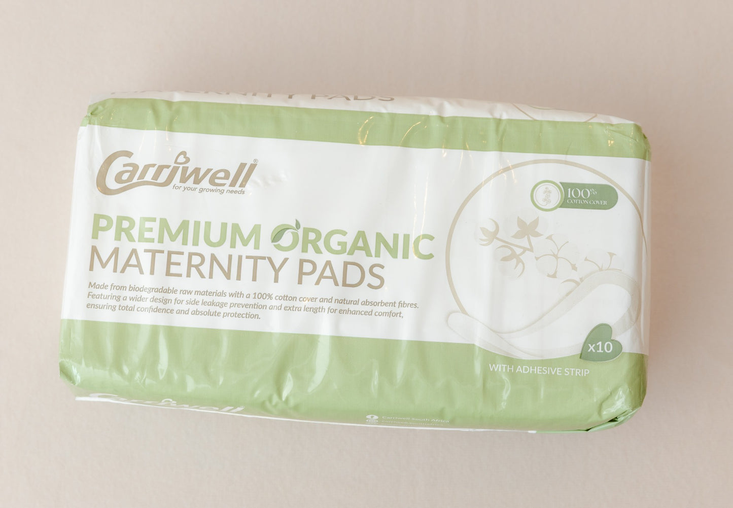 Premium Organic Maternity Pads 10's