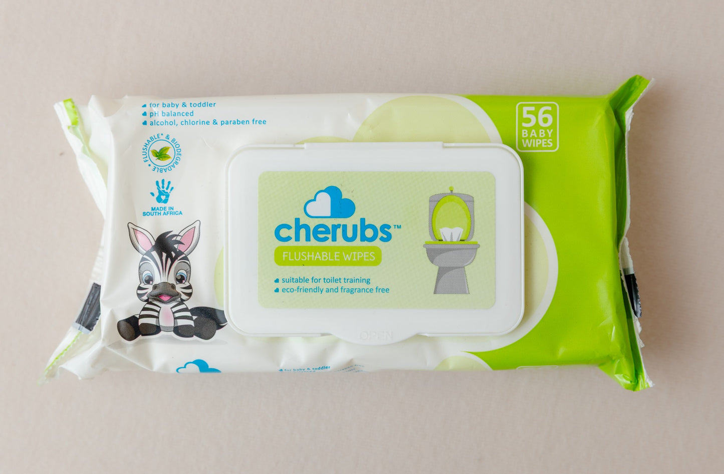 Cherubs Flushable Wipes