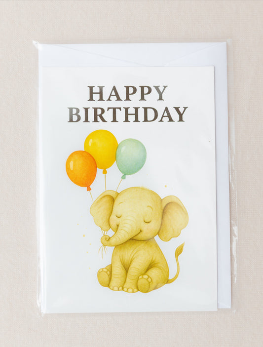 Elephant Cards Happy Birthday