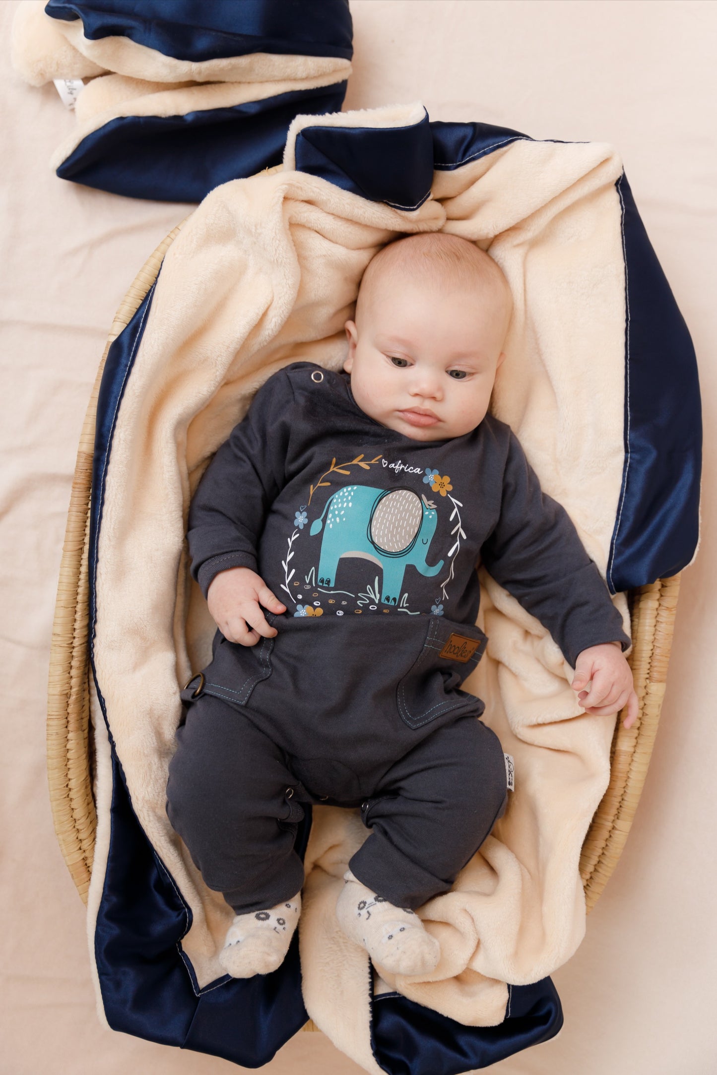 Ellie Crest Cargo Onesie