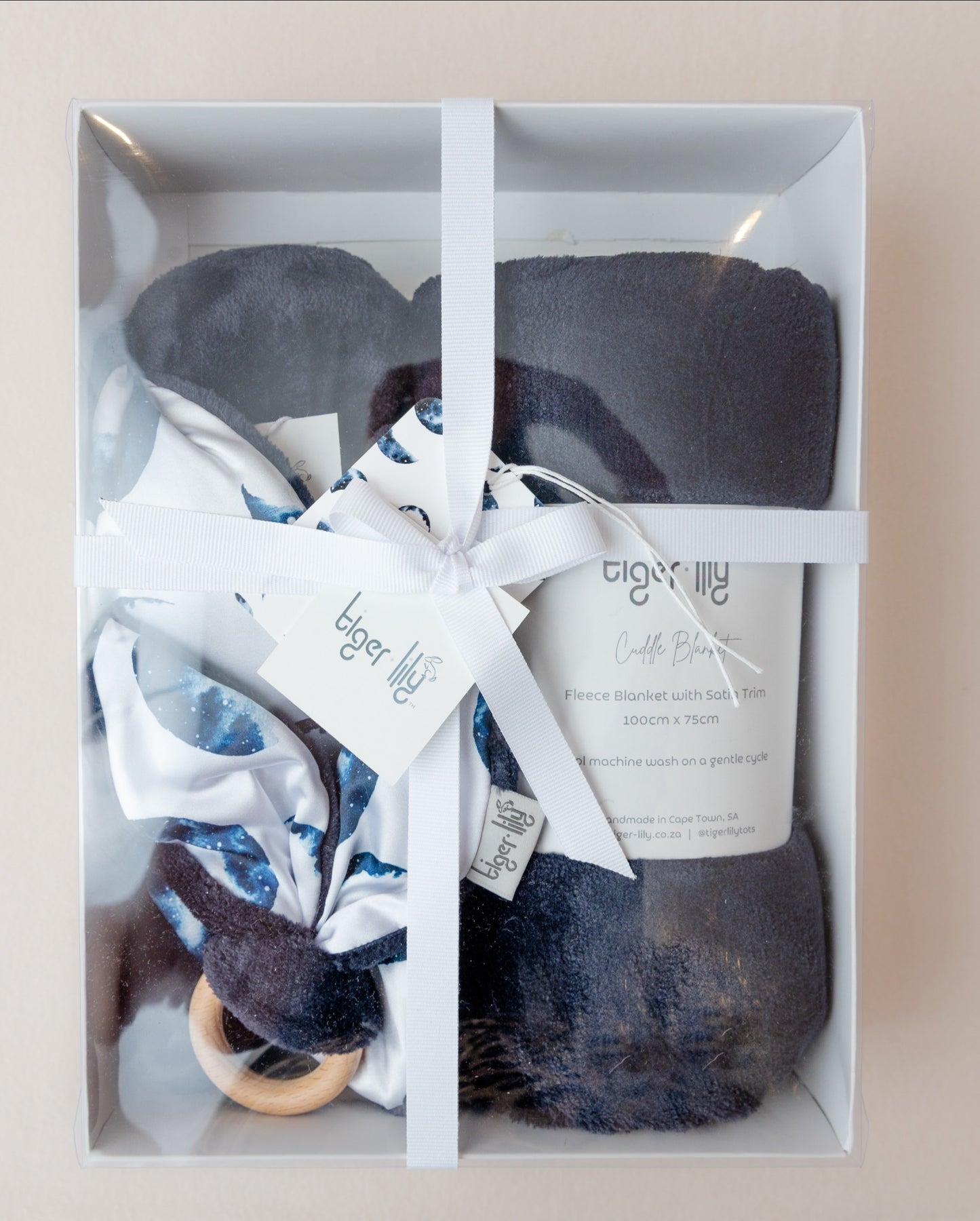 Gift Set- Bunny Navy/Moons