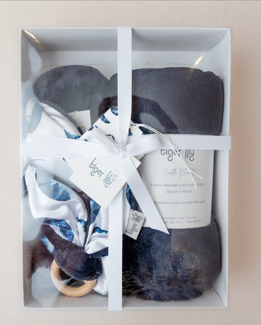 Gift Set- Bunny Navy/Moons