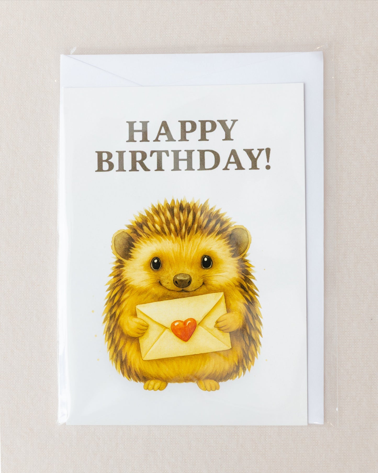 Hedgehog Cards Happy Birthday