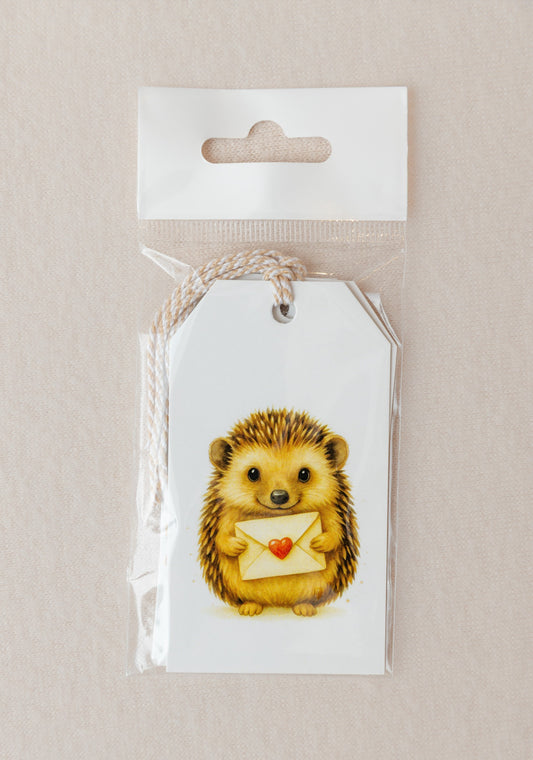 Hedgehog Tags 3 Pack
