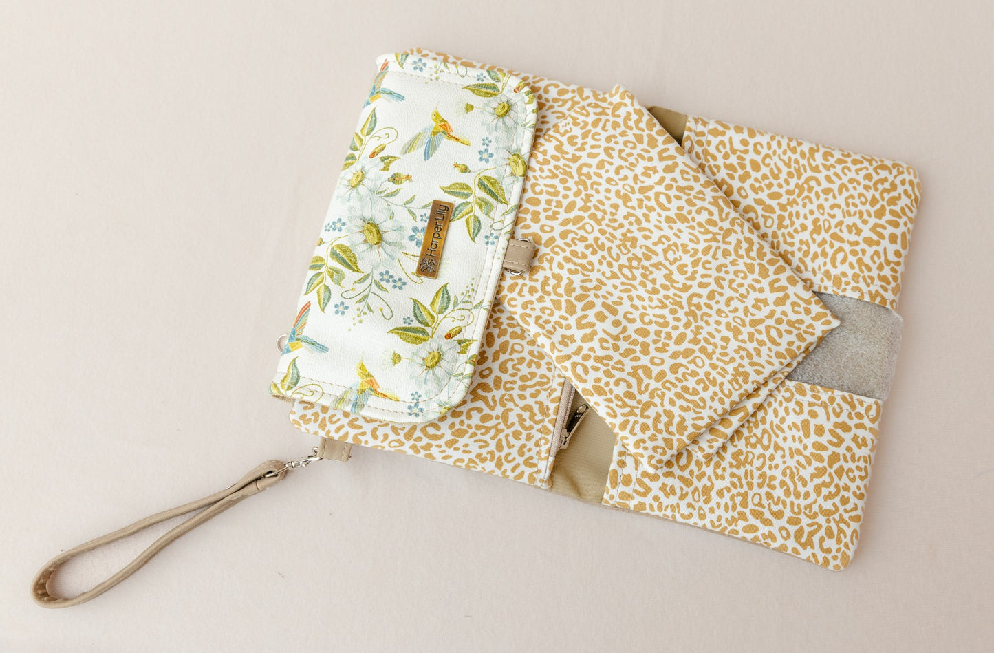 Hummie Nappy Changing Clutch Tan