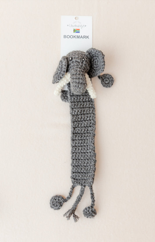 Elephant Knitted Bookmark