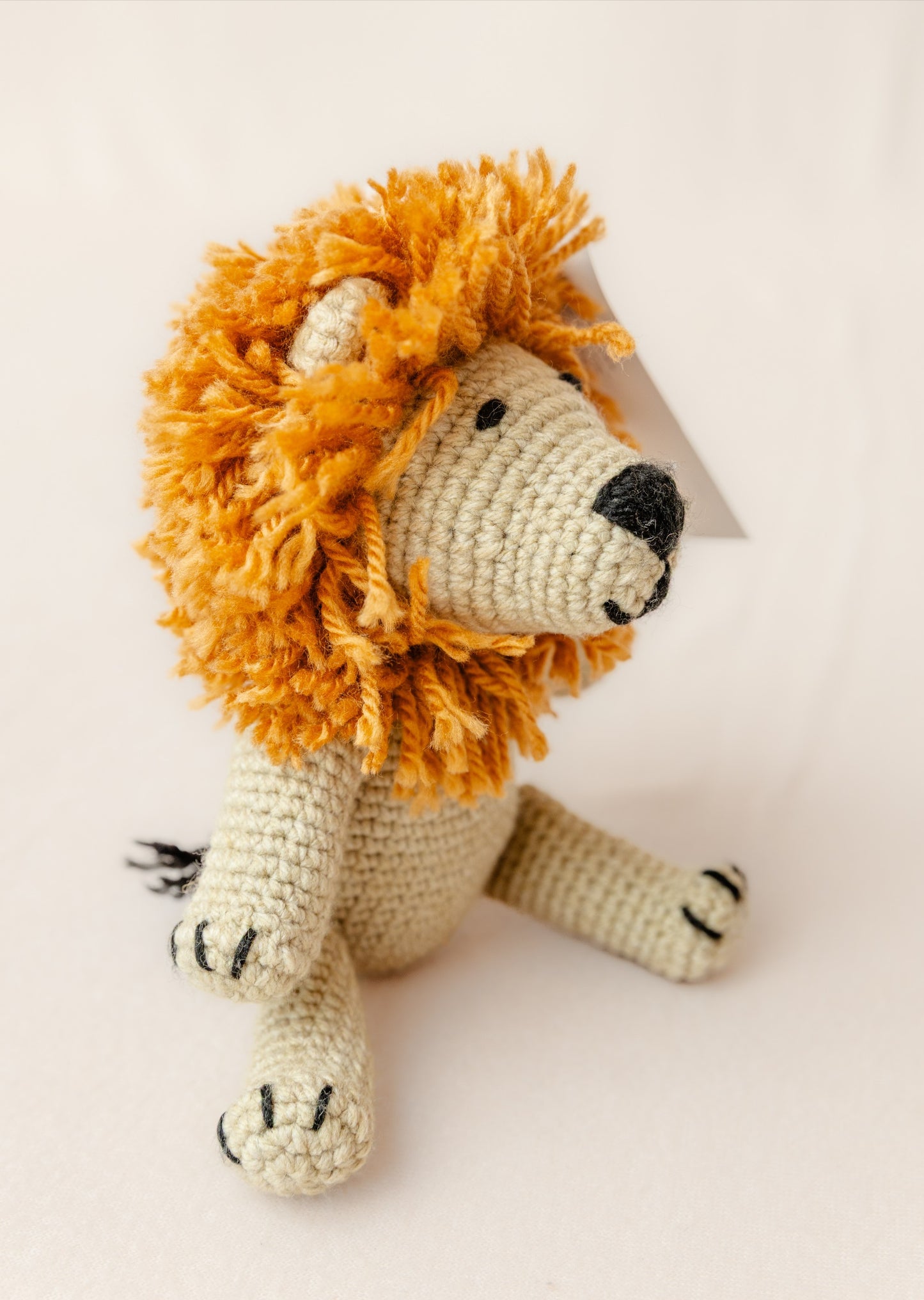 Lion Knitted Stuffed Animal