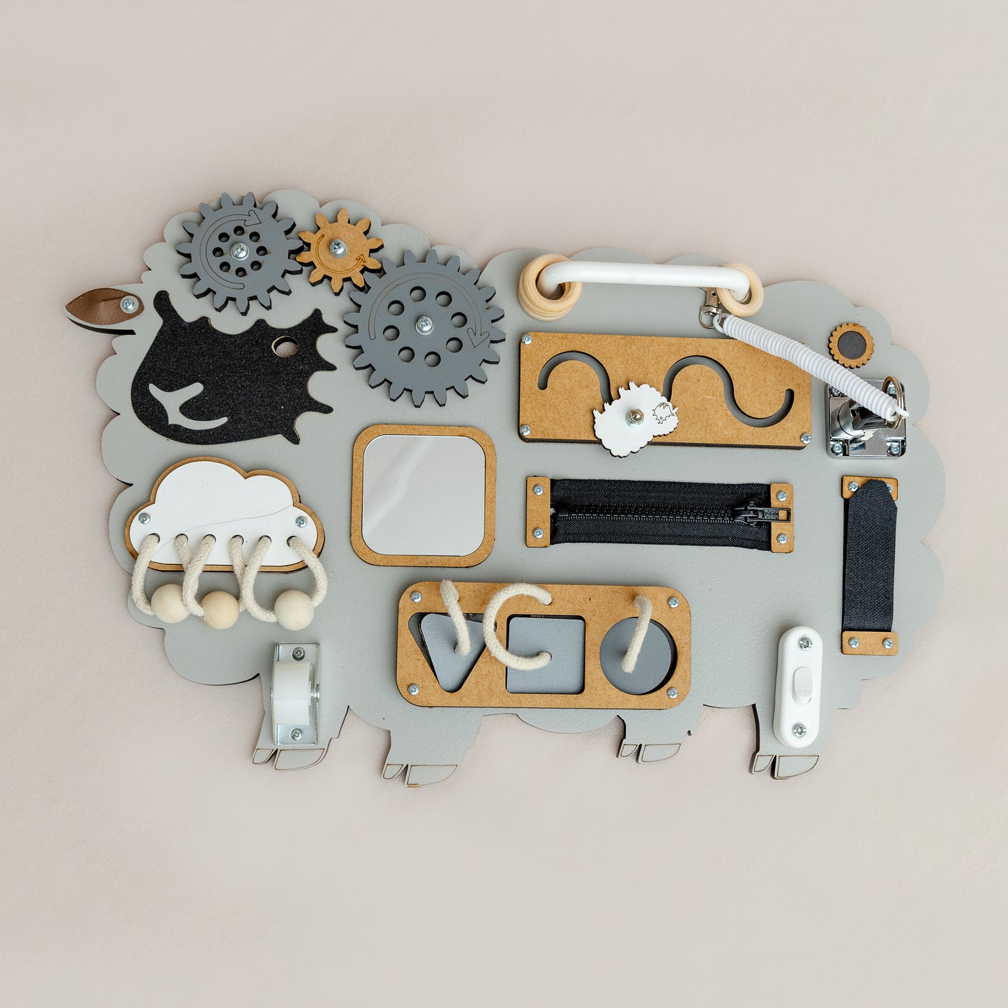 Wooly the Sheep Portable Activity Board