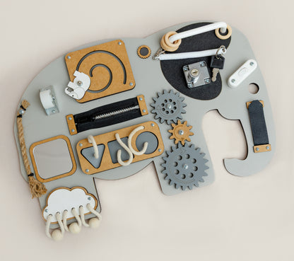 Ellie the Elephant Portable Activity Board