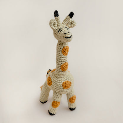 Giraffe Knitted Stuffed Animal