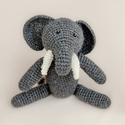 Elephant Knitted Stuffed Animal