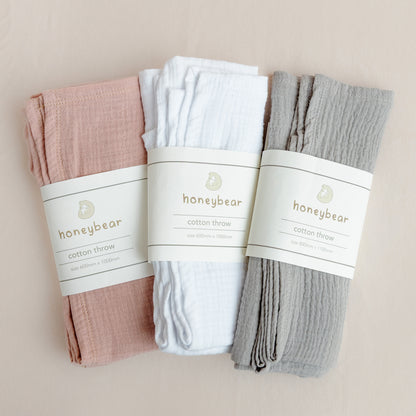 Muslin Blankets - Pink