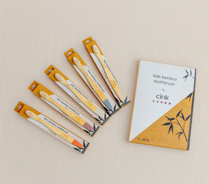Kids Bamboo ToothBrush (5 Pack)