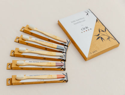 Kids Bamboo ToothBrush (5 Pack)