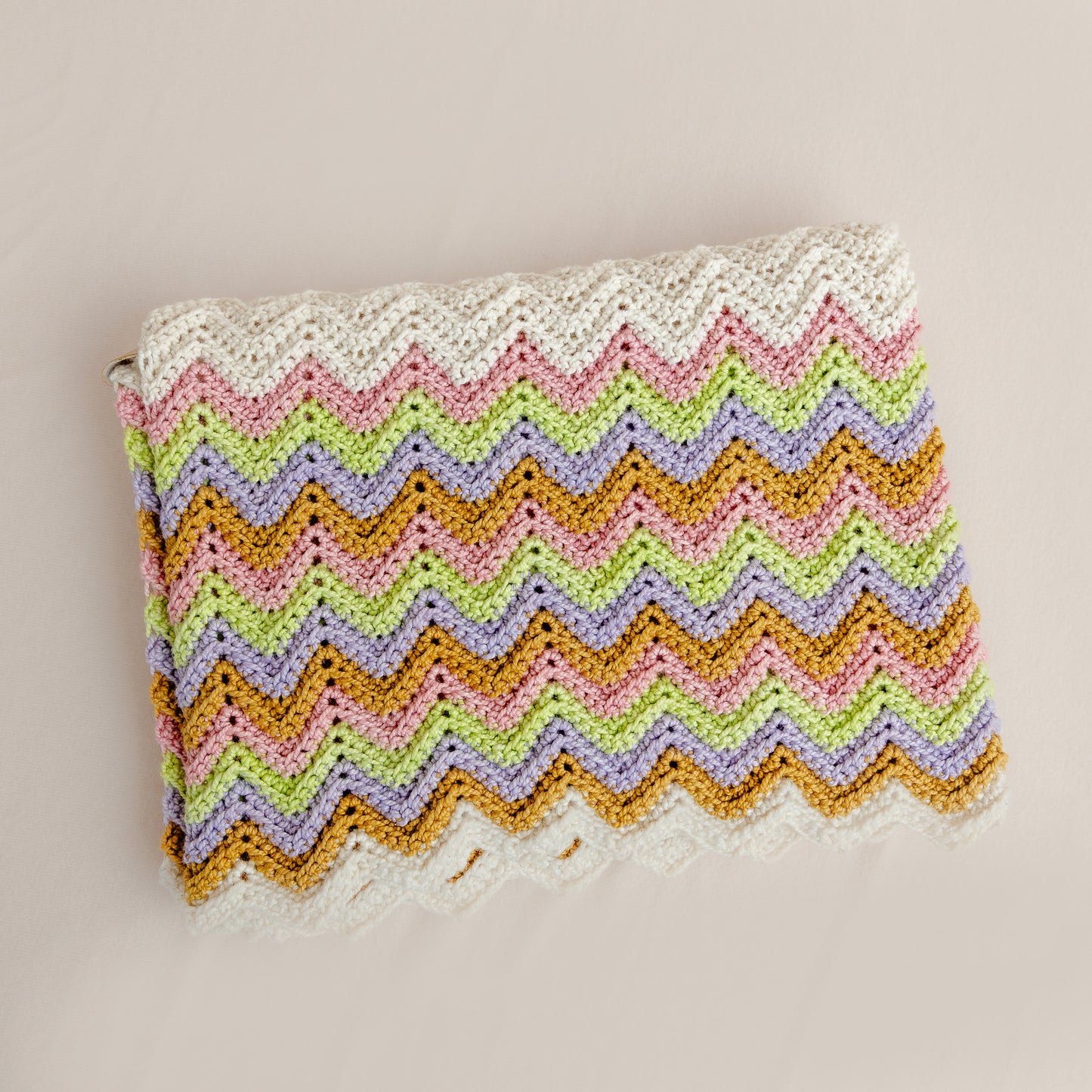 Crochet Baby Blanket - Organic Cotton
