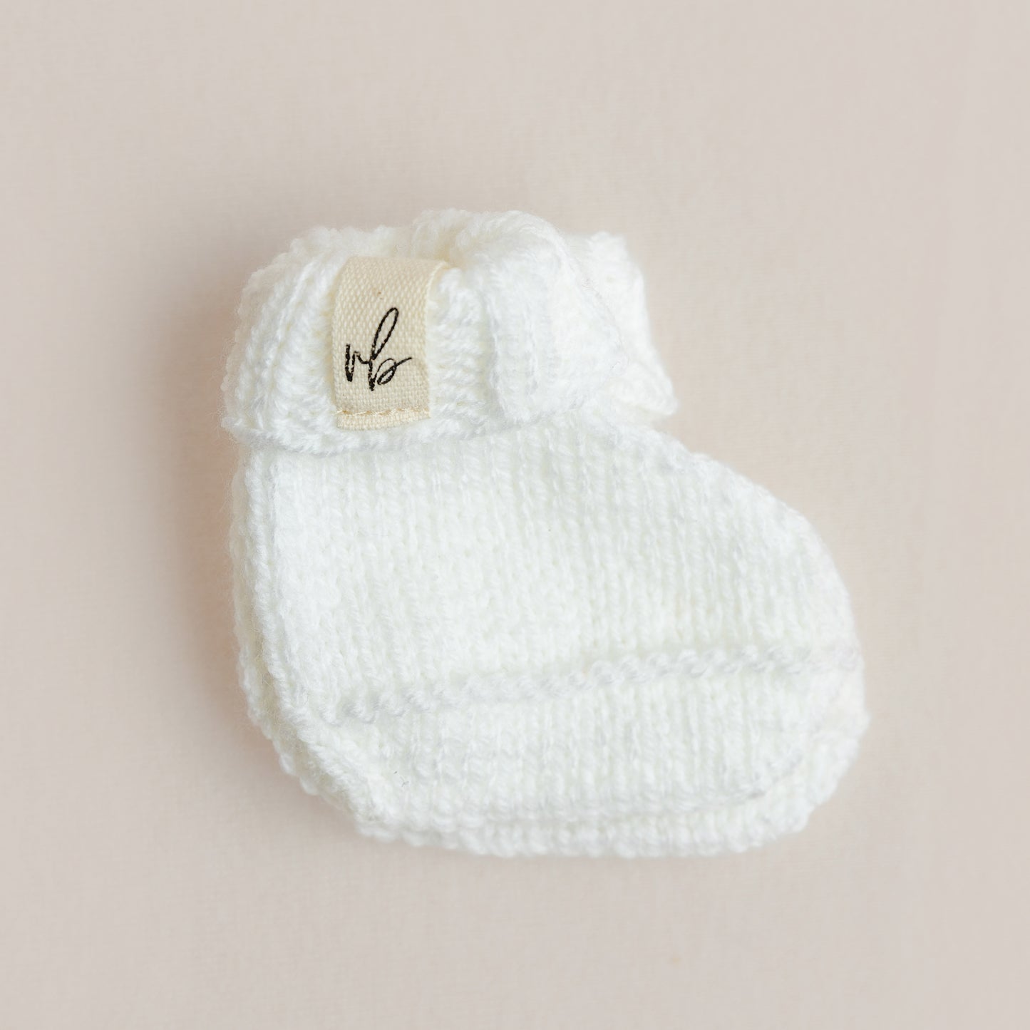 Knitted Booties (0-3 Months)