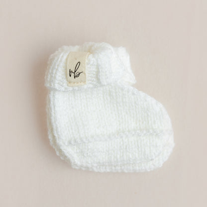Knitted Booties (0-3 Months)