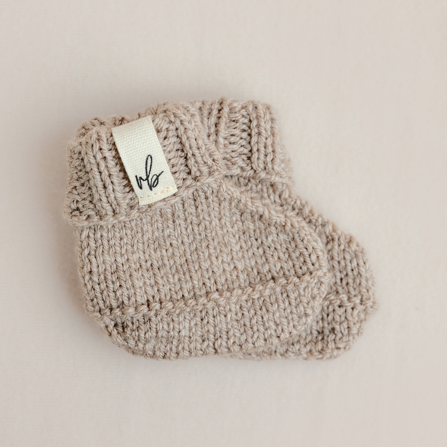 Knitted Booties (0-3 Months)