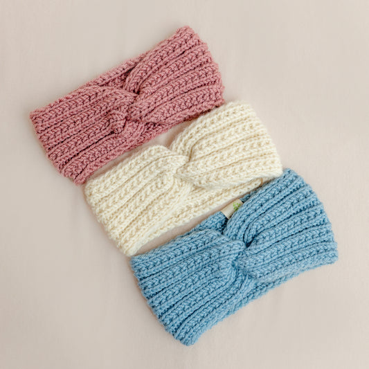 Baby & Toddler Wool Headbands - 100% Merino Wool