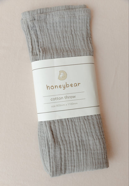 Muslin Blankets - Light Grey