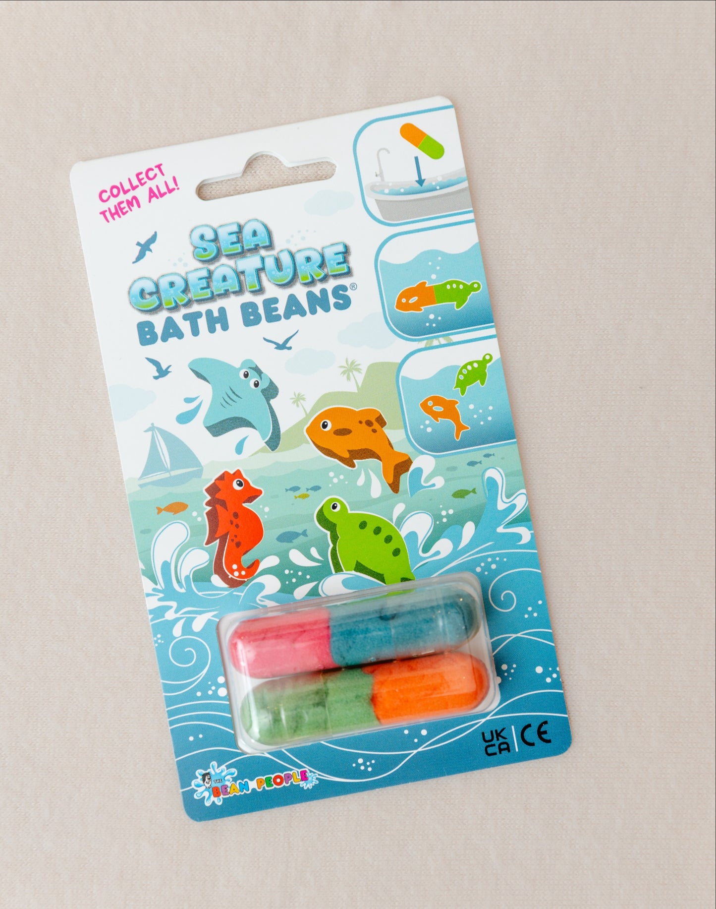 Sea Creature Bath Beans