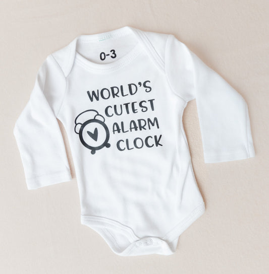 World Cutest Alarm Clock Onesie