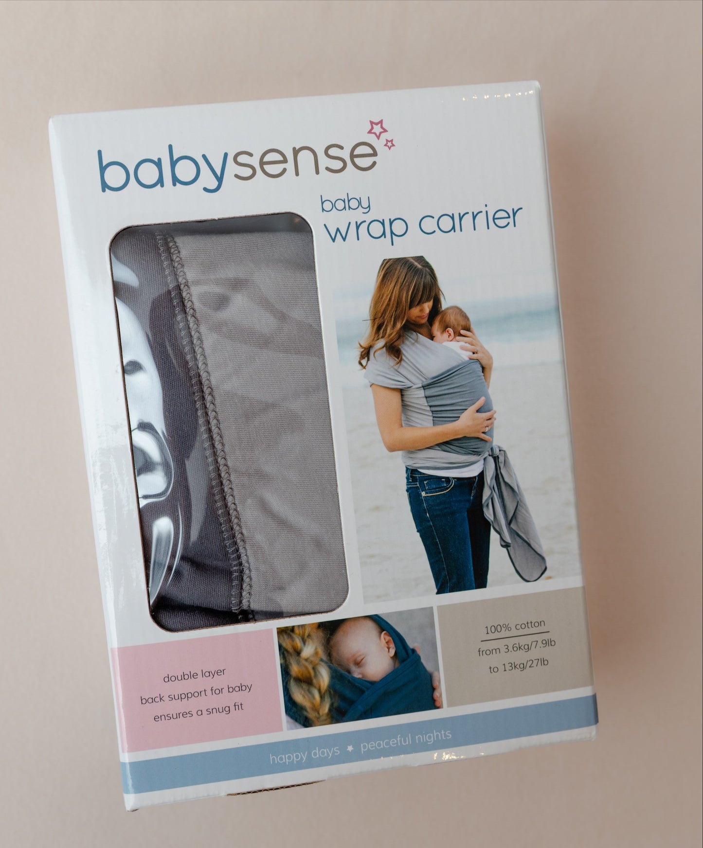 Wrap Carrier - Grey Two Tone