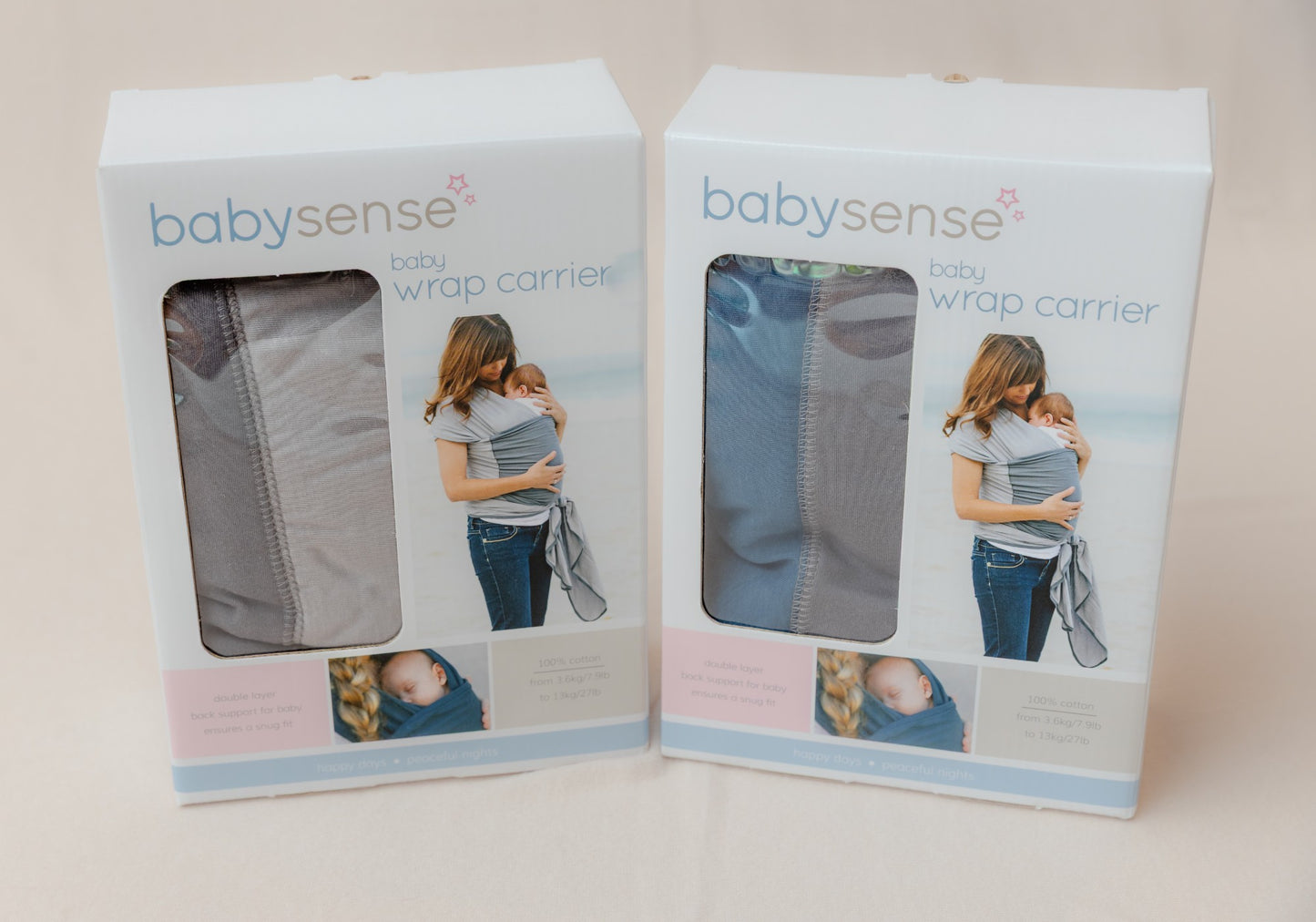 Wrap Carrier - Grey Two Tone