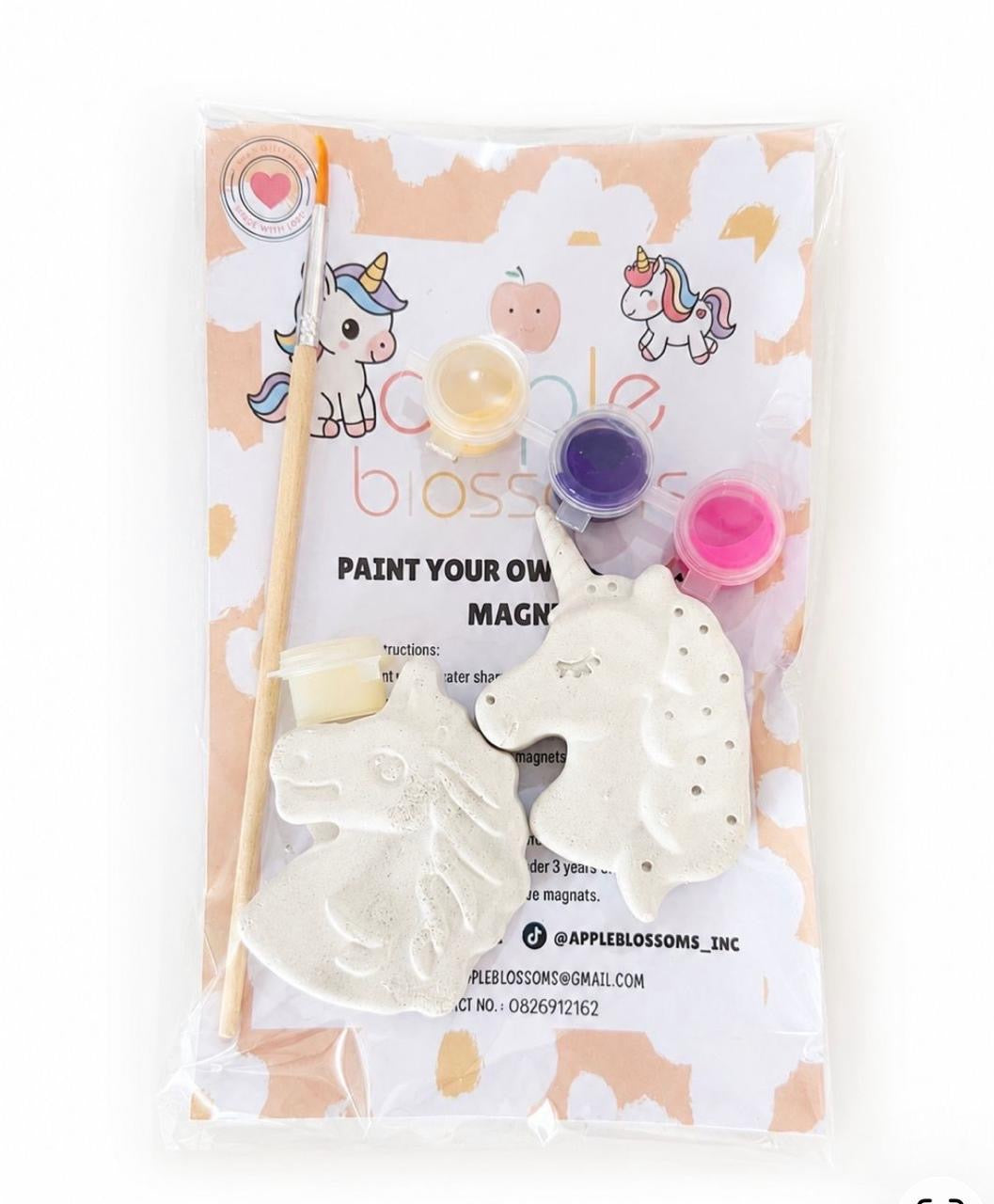Paint Your Own Unicorn Magnet